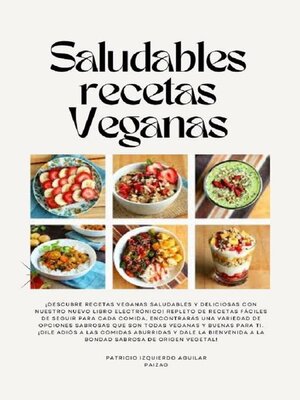 Saludables Recetas Veganas - ebook